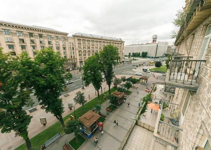 Видовая Квартира На Улице Крещатик.